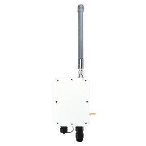 Digi HX20 Outdoor Gateway, RJ-45 PoE, LTE, LoRaWAN, 900 MHz, USB-C power supply, LoRaWAN & cellular antennas, pre-activated SIM card